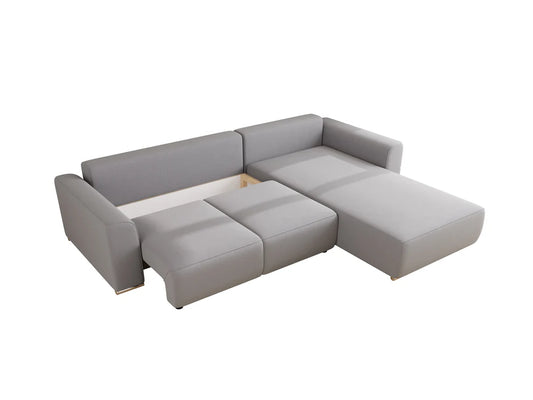 Gusto Corner Sofa Bed Grey or Beige