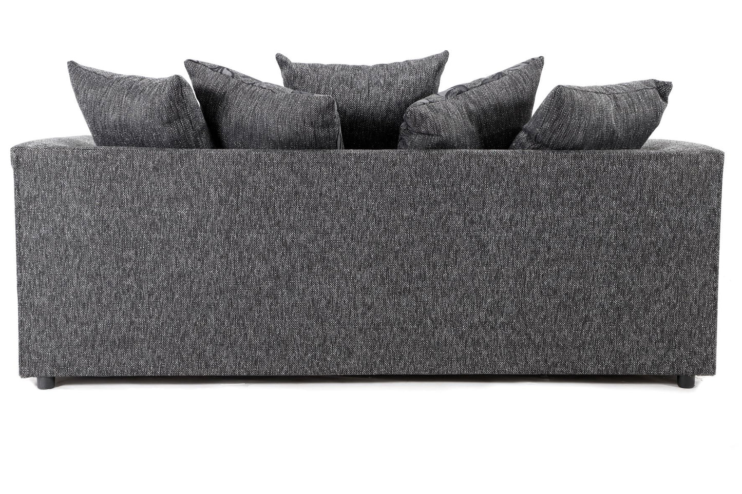 Byron 3 Seater Dundee Black