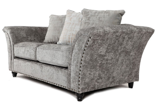 Cambridge Scatter Back 2 Seater Sofa Alaska Platinum