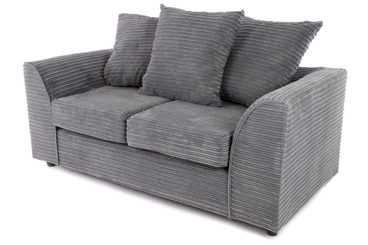 Byron 2 Seater Sofa Grey Cord