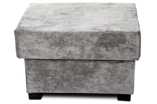 Verona Footstool Grey with or without storage