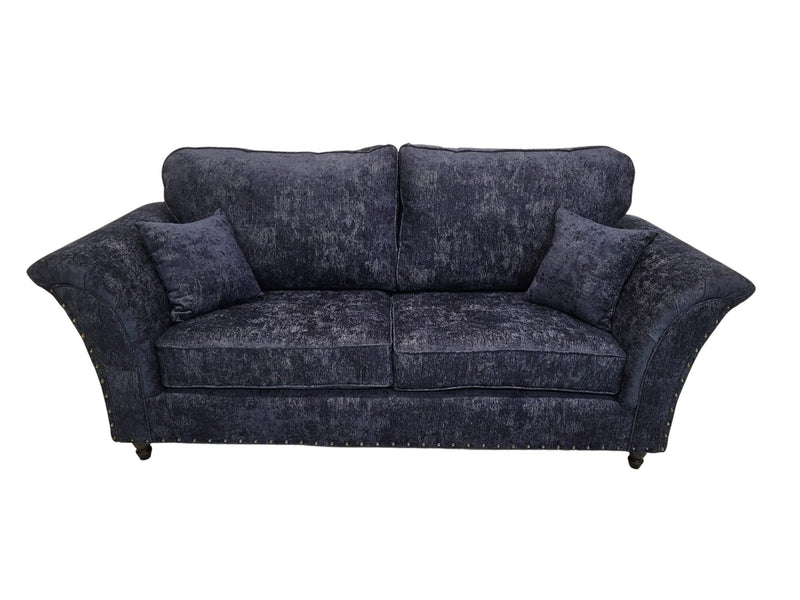 Cambridge Full Back 3 Seater Sofa Alaska Midnight Blue