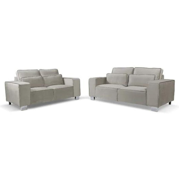 Sloanne 3+2 Sofa Set Mink