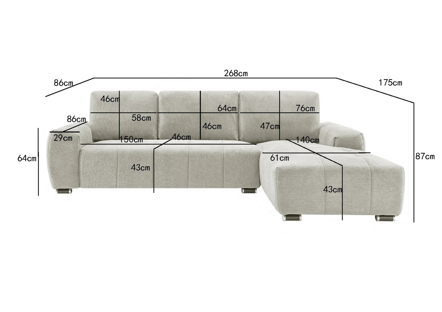 Zuma Corner Sofa
