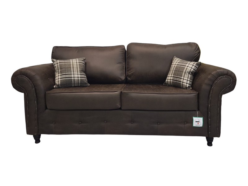 Oakland 3+2 Seater Sofa Set Chocolate