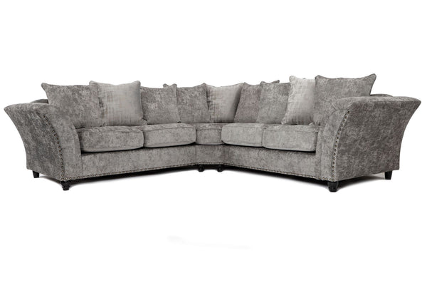 Cambridge Scatter Back Large Corner 2C2 Sofa Alaska Platinum