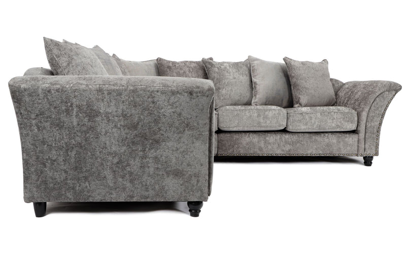 Cambridge Scatter Back Large Corner 2C2 Sofa Alaska Platinum