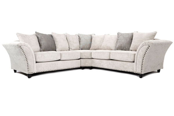 Cambridge Scatter Back Large Corner 2C2 Sofa Alaska Silver