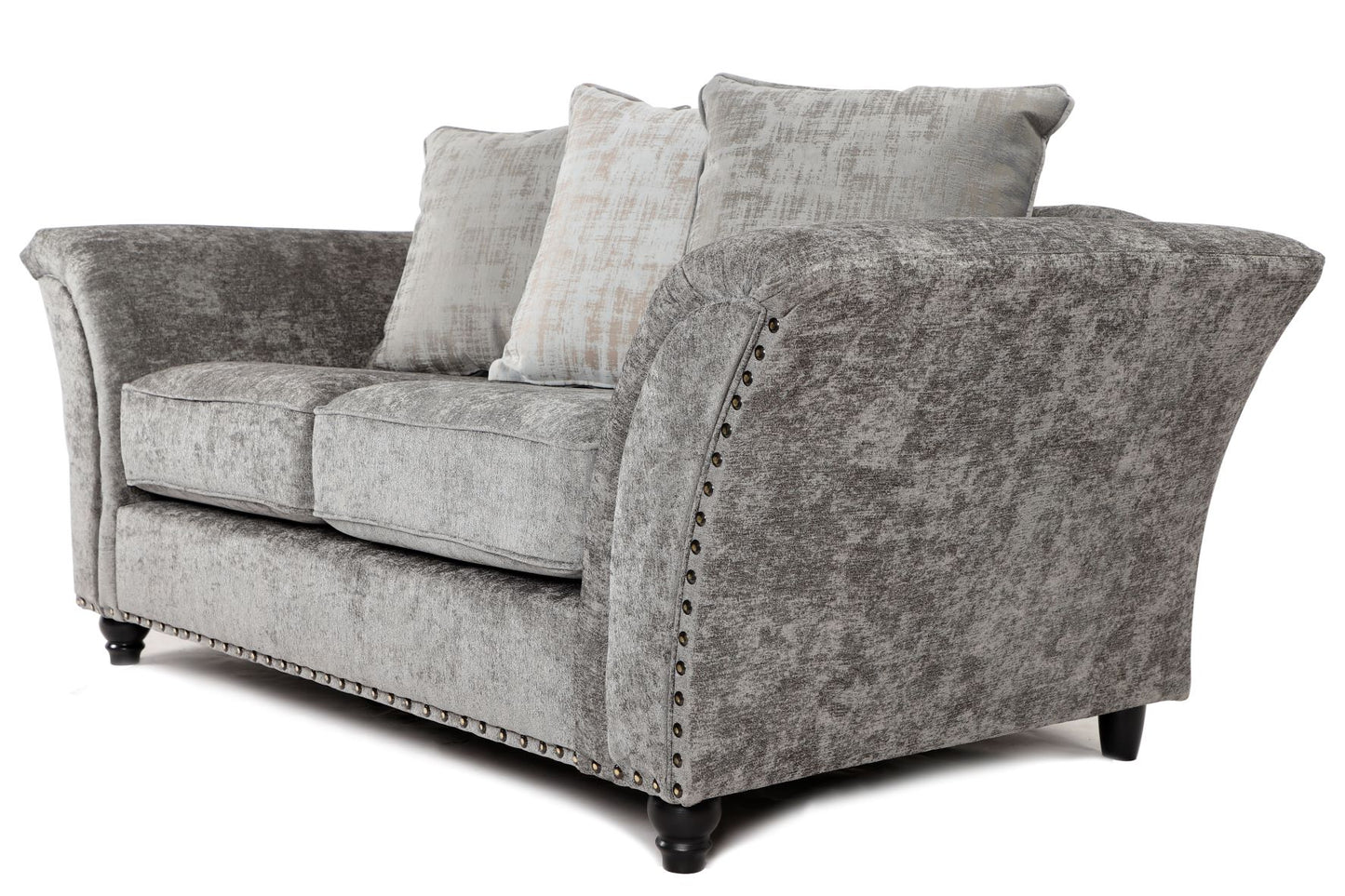Cambridge Scatter Back 3 + 2 Seater Sofa Set Alaska Platinum