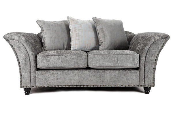 Cambridge Scatter Back 2 Seater Sofa Alaska Platinum