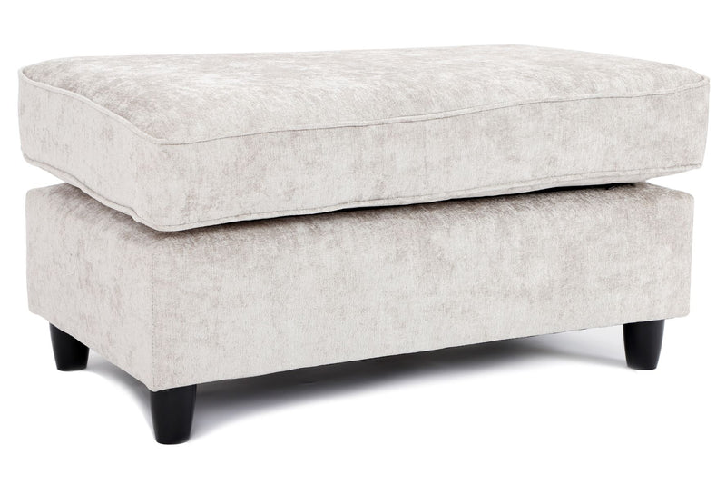 Cambridge Footstool Alaska Silver