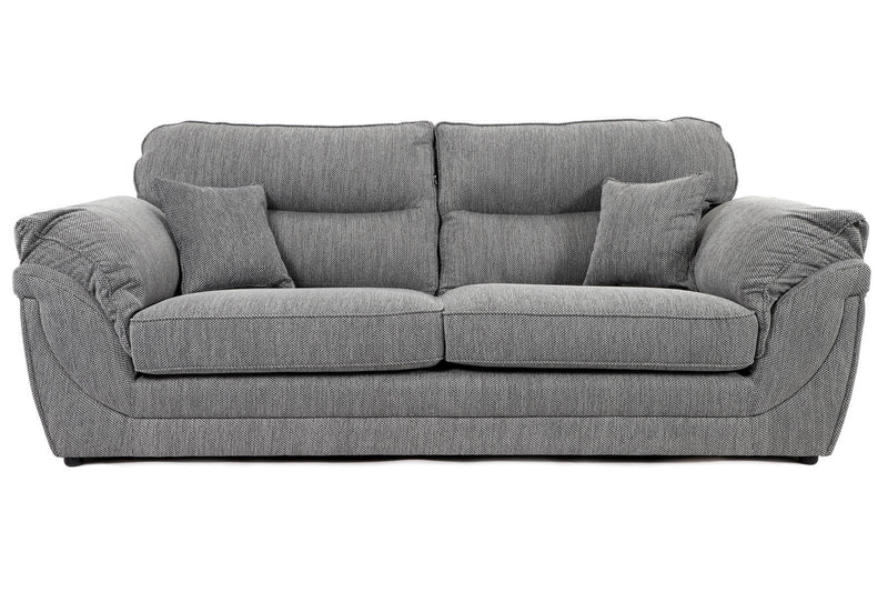 Chloe Full Back 3 + 2 + 1 Seater Sofa Florida Grey