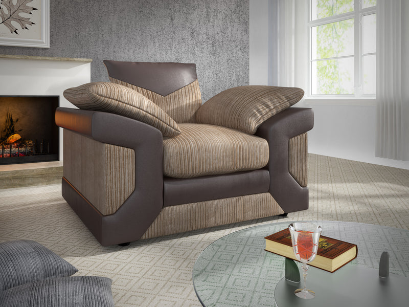 Dino Armchair Brown/Mocha