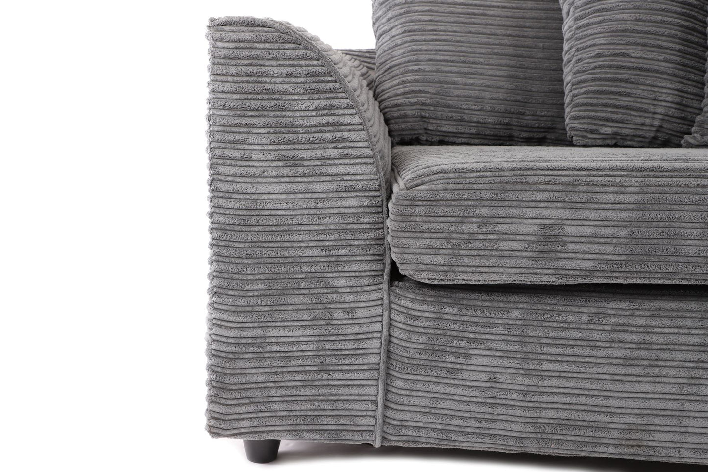 Byron 2 Seater Sofa Grey Cord