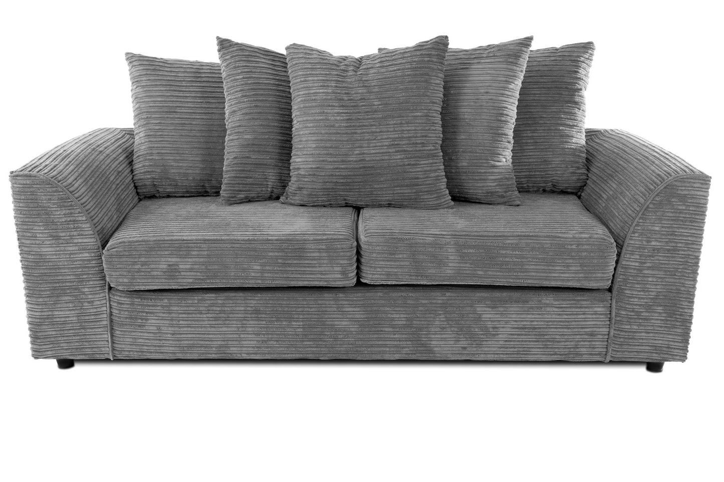 Byron 3 + 2 Seater Sofa Grey Cord