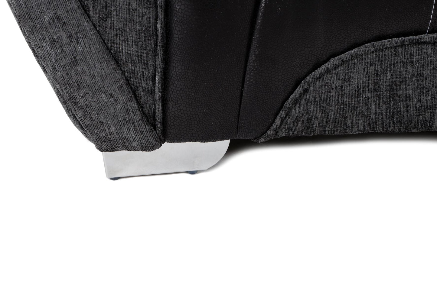 Matinee 3 Seater Sofa Black/Grey Carlton