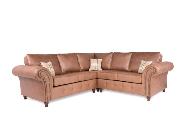 Oakland Large Corner 2C2 Sofa Tan