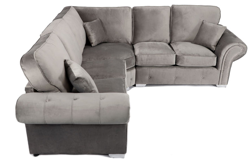 Oakland Large Corner 2C2 Sofa Plush Grey