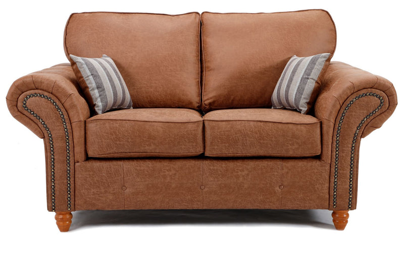 Oakland 3+2 Seater Sofa Set Tan