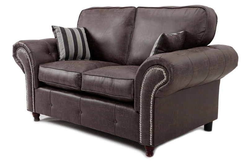 Oakland 2 Seater Sofa Charcoal