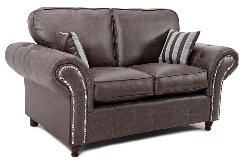 Oakland 2 Seater Sofa Charcoal