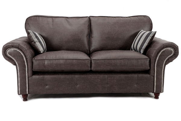 Oakland 3 Seater Sofa Charcoal