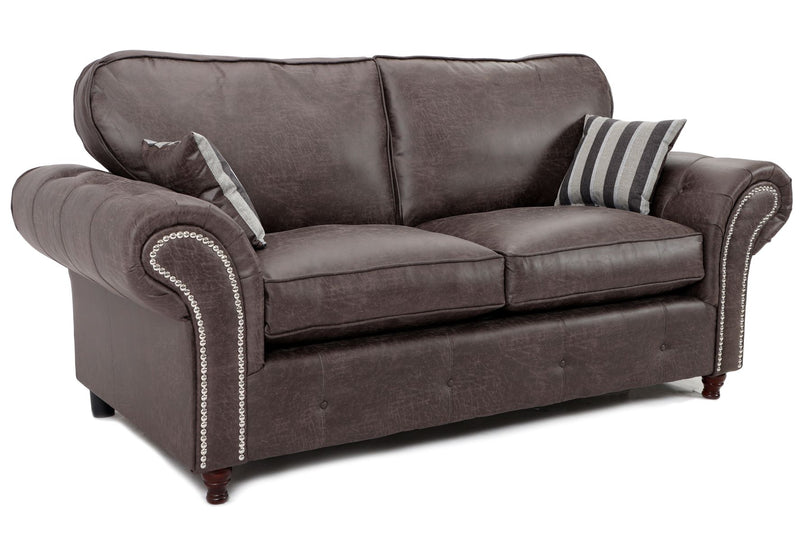 Oakland 3 Seater Sofa Charcoal