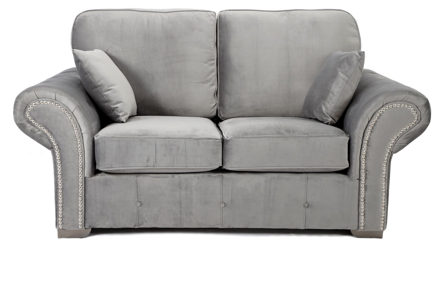 Oakland 2 Seater Sofa Plush Grey