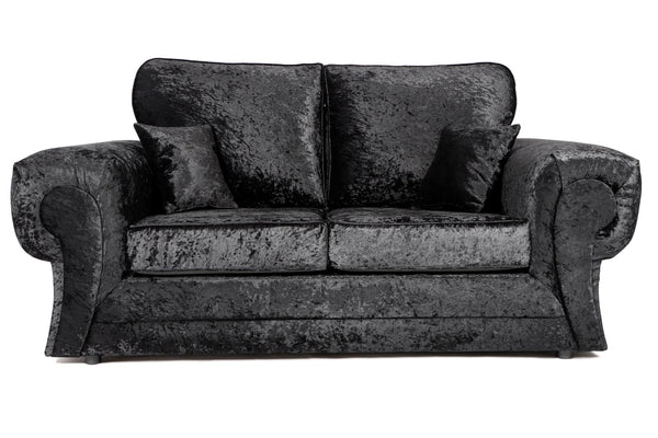 Tangent 2 Seater Sofa Black Shimmer