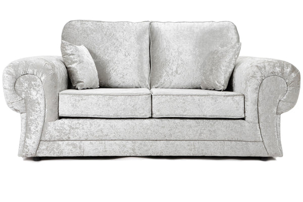 Tangent 2 Seater Sofa Silver Shimmer