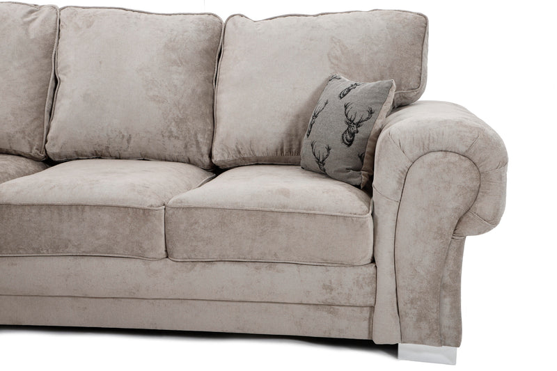 Verona Full Back Right Hand Corner 2C1 Sofa Mink