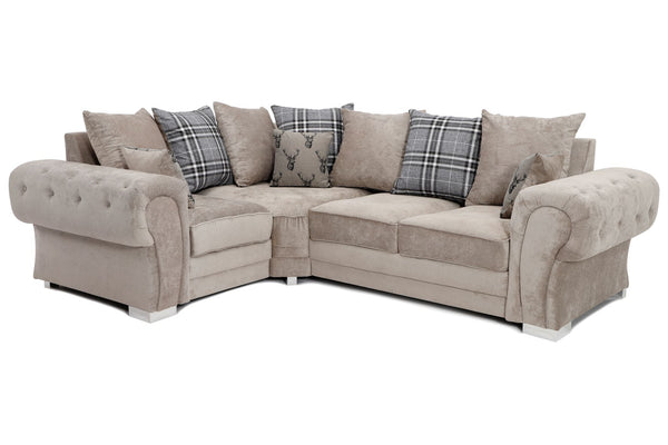 Verona Scatter Back Left Hand Corner 1C2 Sofa Mink