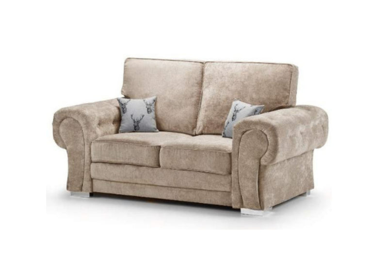 Verona Full Back 2 Seater Sofa Mink