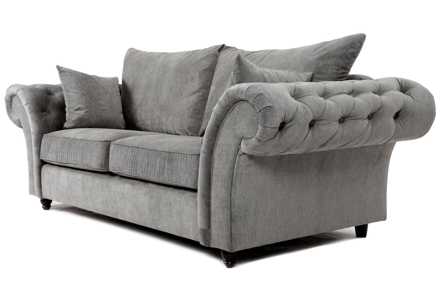 Windsor Full Back 3 + 2 Seater Sofa Grey