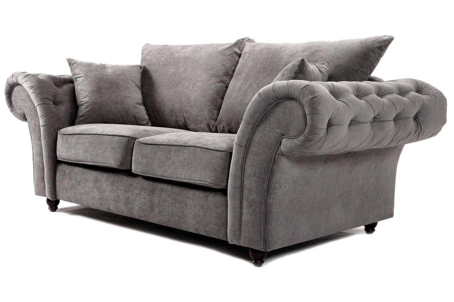 Windsor Full Back 3 + 2 Seater Sofa Grey