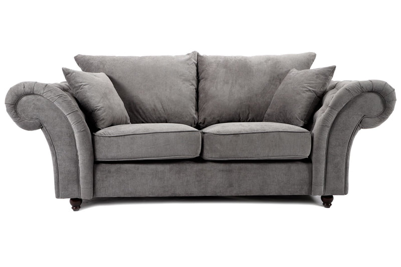 Windsor Full Back 2 Seater Sofa Grey