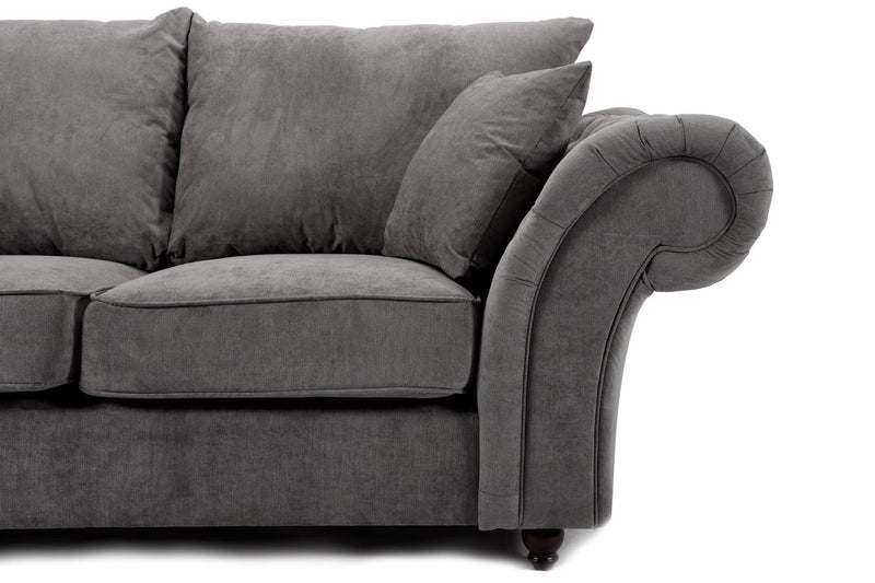 Windsor Full Back 2 Seater Sofa Grey