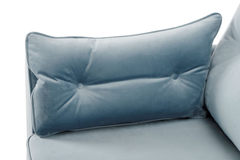 Zinc 2 Seater Sofa Plush Sky